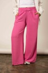Palazo maca rosado