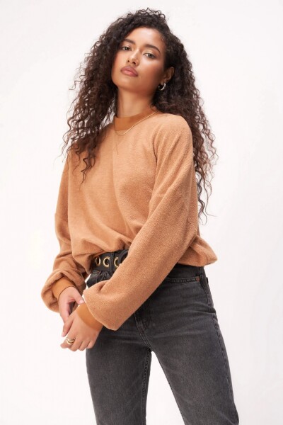DOVER MOCKNECK FLEECE SWEATSHI Oro