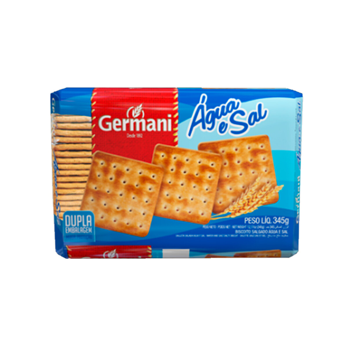 GALLETITA LAMINADA GERMANI 345 GRS - Agua y Sal 