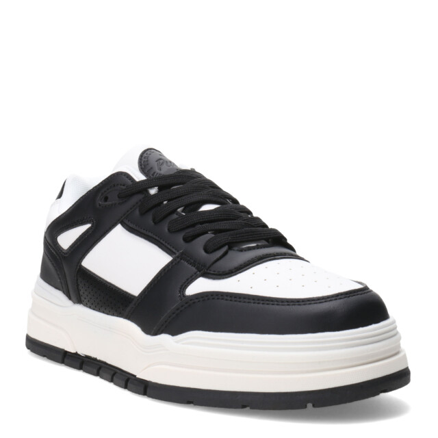 Championes de Hombre Push MANGIARI acordonado Blanco Serpiente - Negro