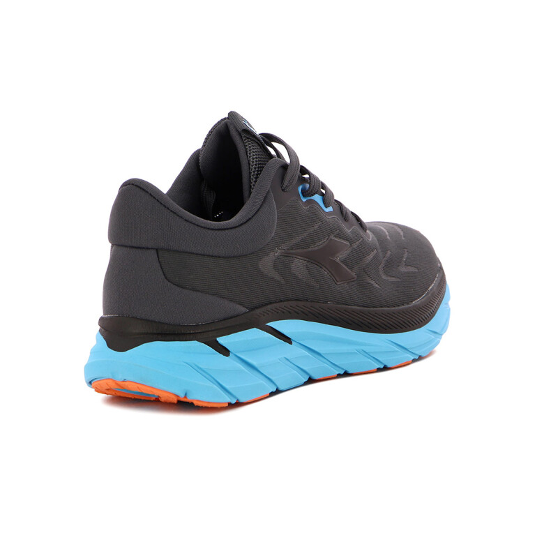 Diadora Running Hombre Proton- Gris /Turquesa Gris-Turquesa