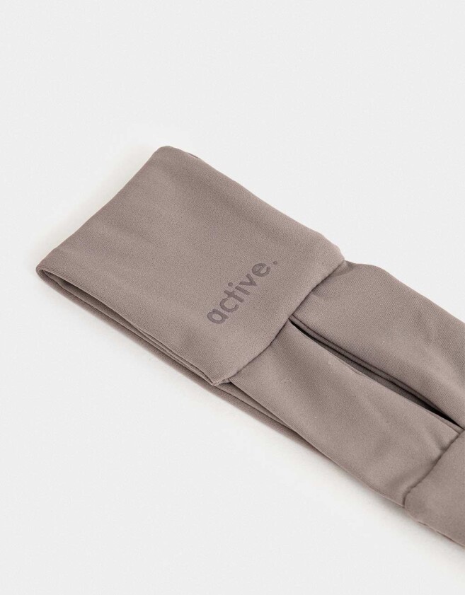 Vinchas Textiles Classic Vincha Textil - Gris Visón