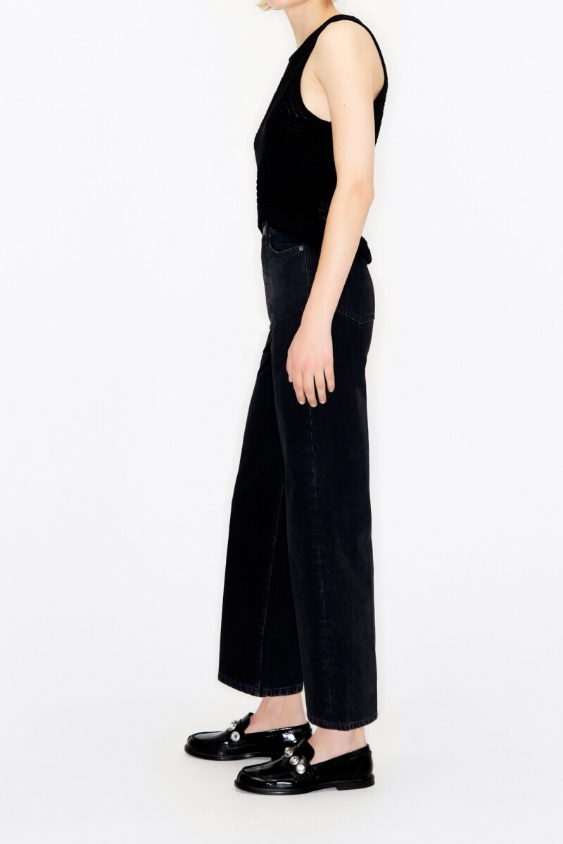 CULOTTE - VAQUERO ALTO Negro