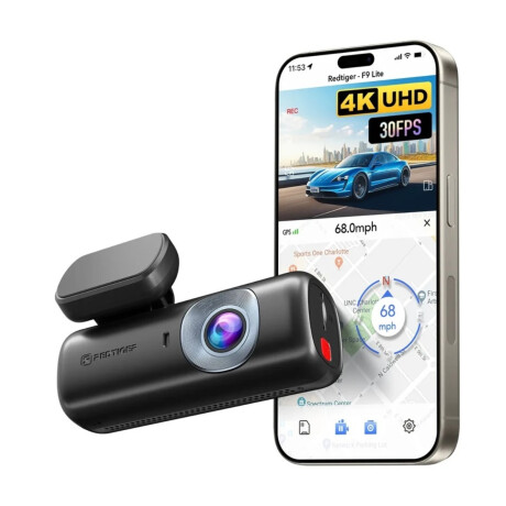 Camara de auto Redtiger Dashcam F9 Lite 4K Ultra WDR Mini Camara de auto Redtiger Dashcam F9 Lite 4K Ultra WDR Mini