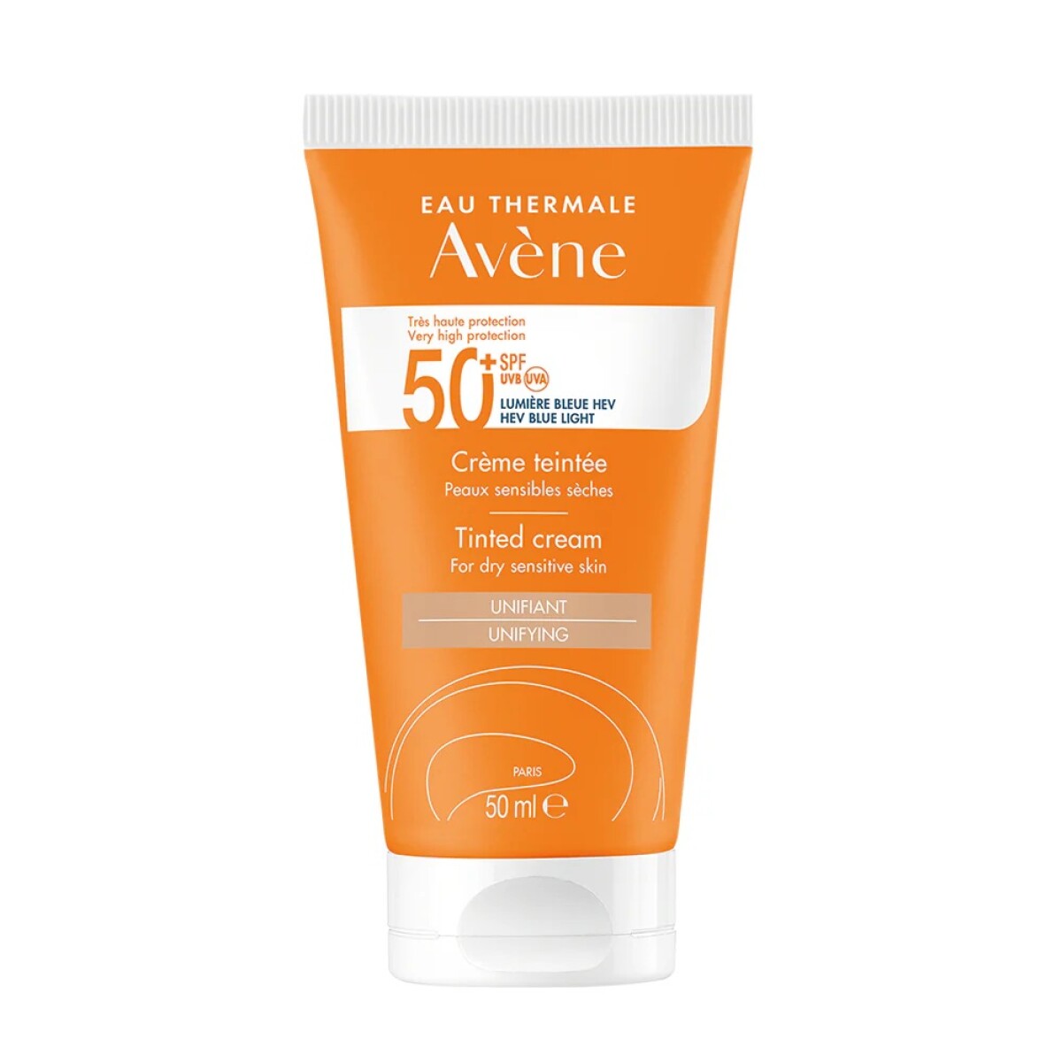 Protector Solar Avene Crema Con Color Spf50+ 50 Ml. 