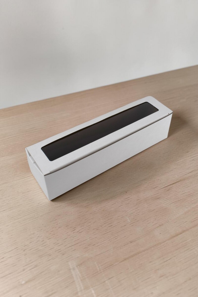 Caja 21x5X5,5 cm - ALFAJOR - BLANCO 
