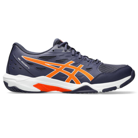 GEL-Rocket 11 - Hombre Indigo Fog/nova Orange