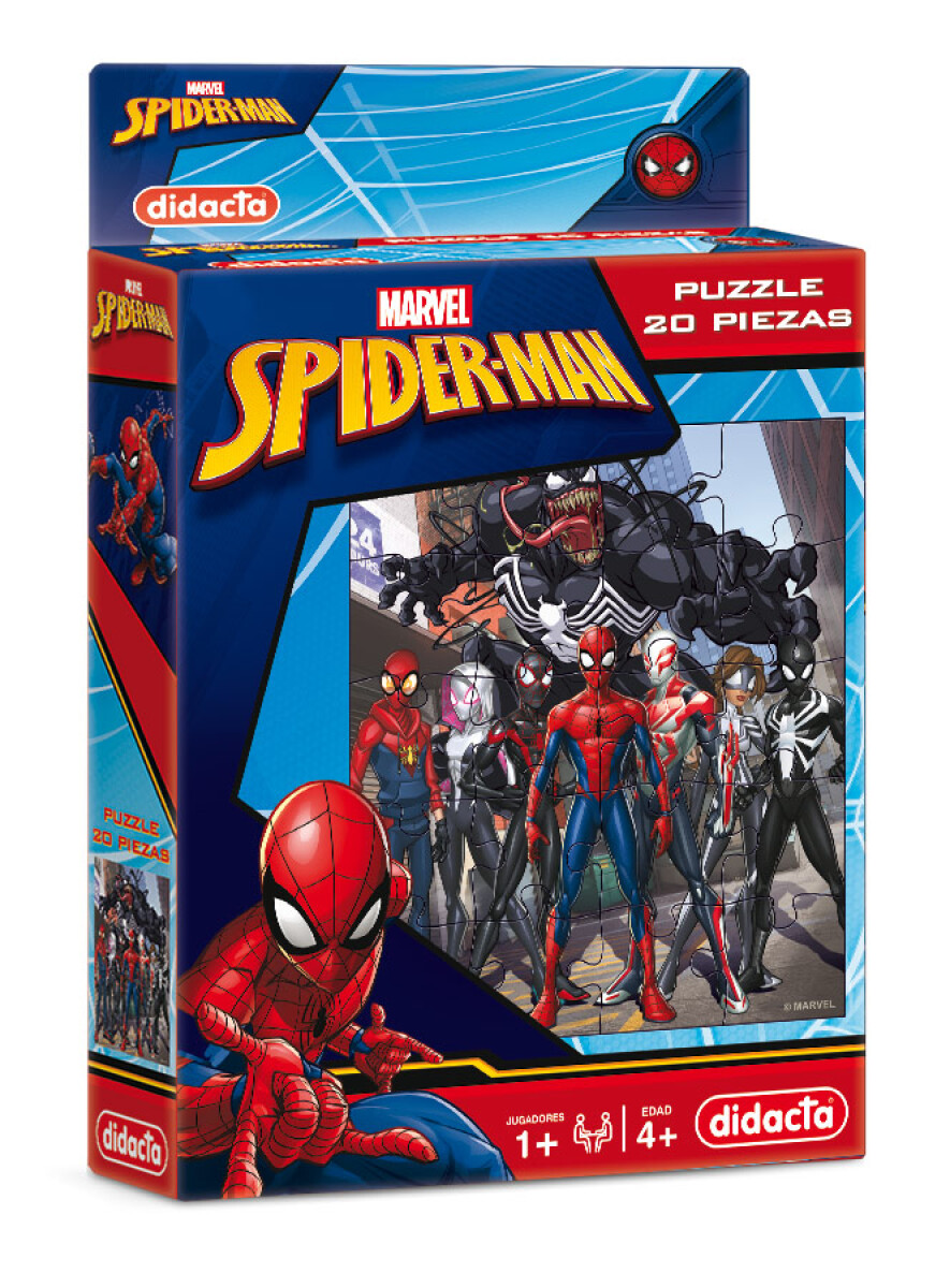 Puzzle Rompecabezas Spiderman 20 Pzs 290-12 