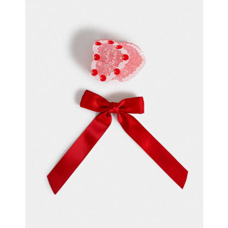 Set De Accesorios De Pelo Combinacion Bicolor