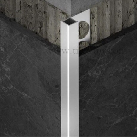 Guardacanto Quadra Aluminio Blanco Para Porcelanato Guardacanto Quadra Aluminio Blanco Para Porcelanato