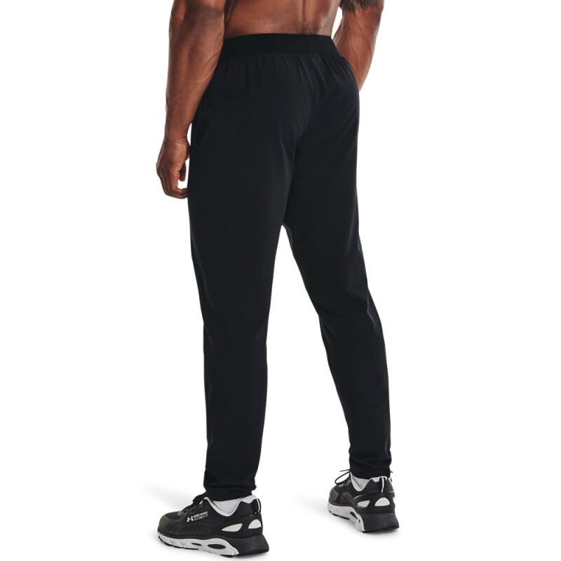 UA UNSTOPPABLE TAPERED PANTS-GRN BLK-001