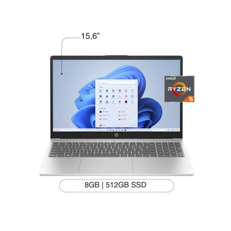 Notebook HP 15-FC0146DX 15,6' FHD 512GB / 8GB RAM R5-7520U W11S Notebook HP 15-FC0146DX 15,6' FHD 512GB / 8GB RAM R5-7520U W11S