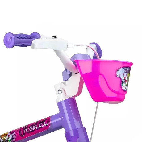 Bicicleta Niño Montaña Rod. 12 Y Caramañola Violeta