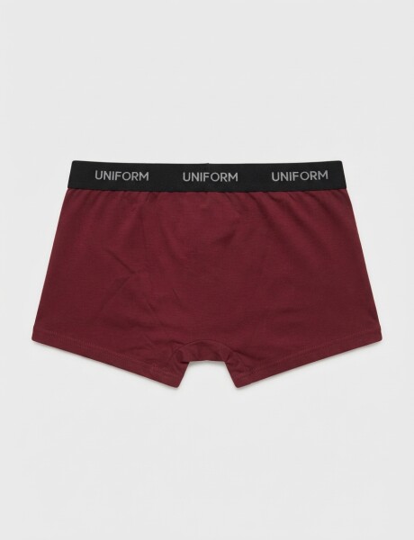 Boxer New Gino 27 Vino/Negro