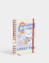 Anotadores Cuadernos y Memos Cuaderno A5 Con Charm De Gatito "tokyo" - Combinacion Multicolor
