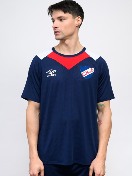 REMERA ORYN Nacional Hombre Azul Marino, Rojo, Blanco