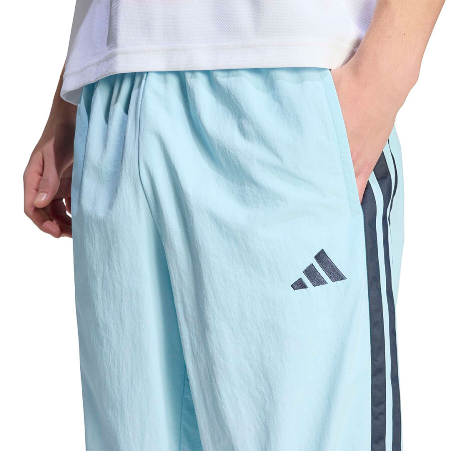 Pantalon de Hombre Adidas Pant M 3S Wv Oh Celeste - Azul