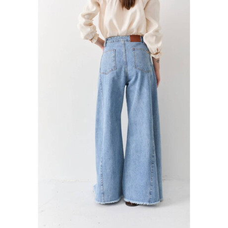 Jean Wide XL Celeste