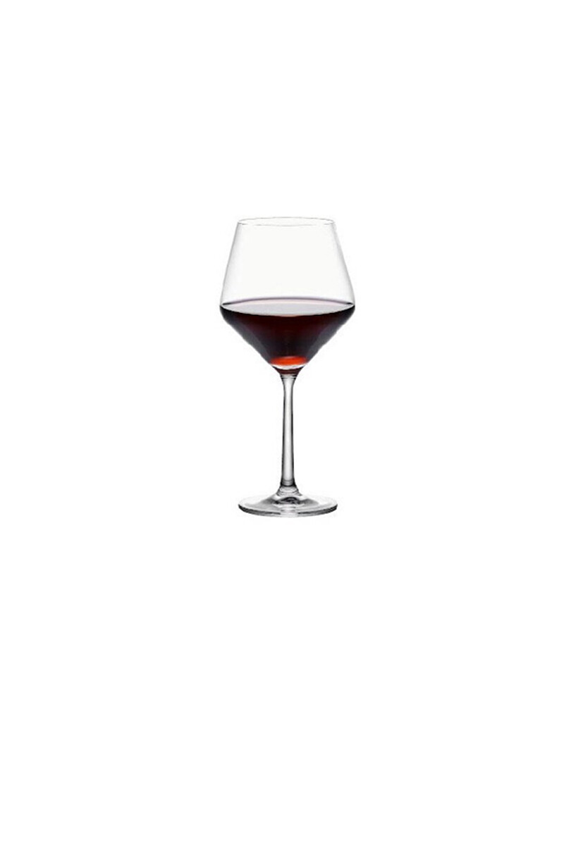 Juego De 6 Copas De Vino Cristal Edelita 660ML