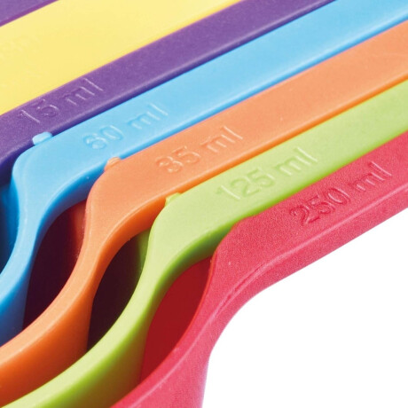 Tazas Medidoras Set 6 Unidades Coloridas Westmark Tazas Medidoras Set 6 Unidades Coloridas Westmark