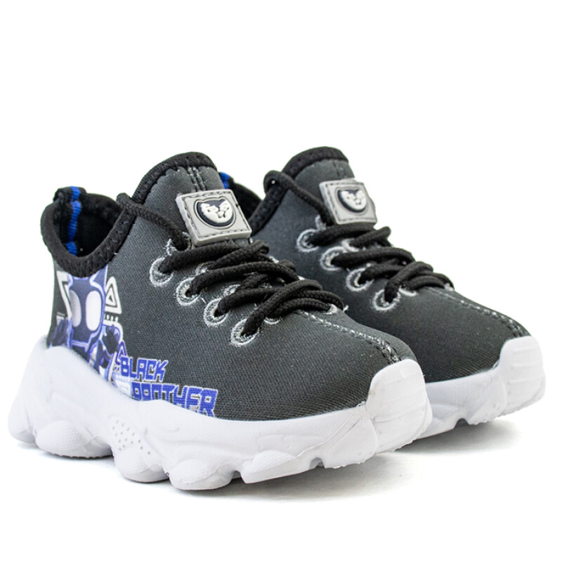 Championes Marvel Black Panther de Niños - SPTCFW2310 Negro
