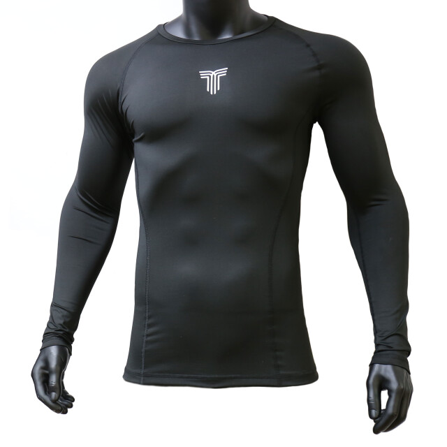 Remera de Hombre Tiffosi Termica M/Larga Negro