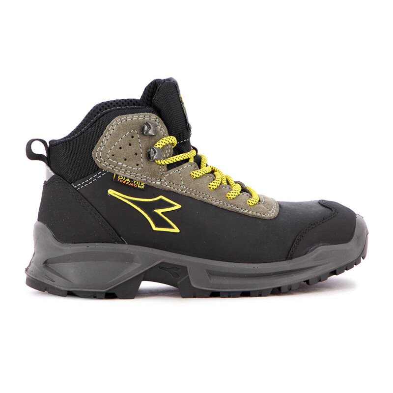 Bota Seguridad Diadora Utility Hombre Negro-gris