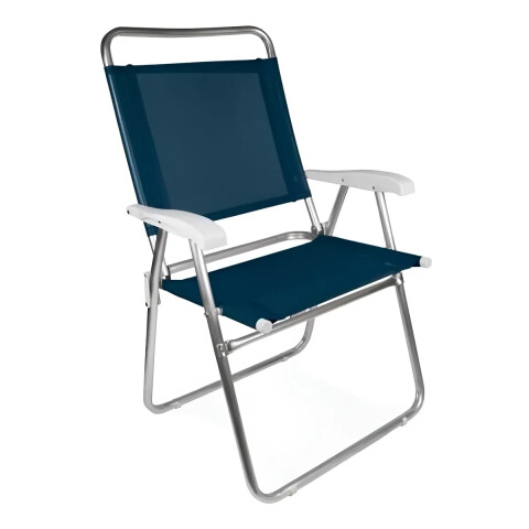 SILLA MASTER PLUS ALUMINIO MOR AZUL 2112 SILLA MASTER PLUS ALUMINIO MOR AZUL 2112