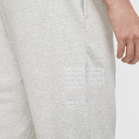 Pantalon Nike moda hombre SBB GREY HEATHER/(WHITE) S/C