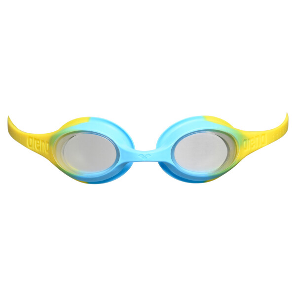 Lentes De Natacion Para Niños Arena Spider Kids Goggles (2 a 5 años) Celeste y Amarillo