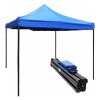 GAZEBO 3 X 3 MT AZUL REFORZADO PLEGABLE AUTO ARMABLE GAZEBO 3 X 3 MT AZUL REFORZADO PLEGABLE AUTO ARMABLE