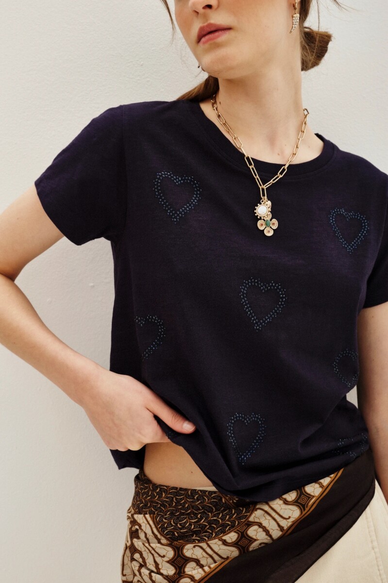 Remera Baby Hearts 