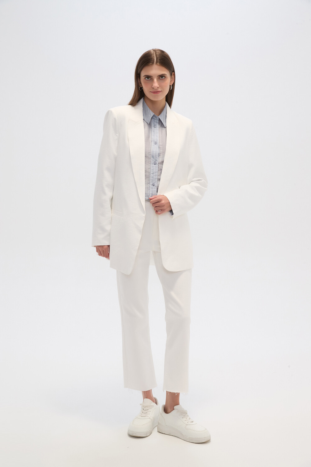 Blazer Lasca Marfil / Off White