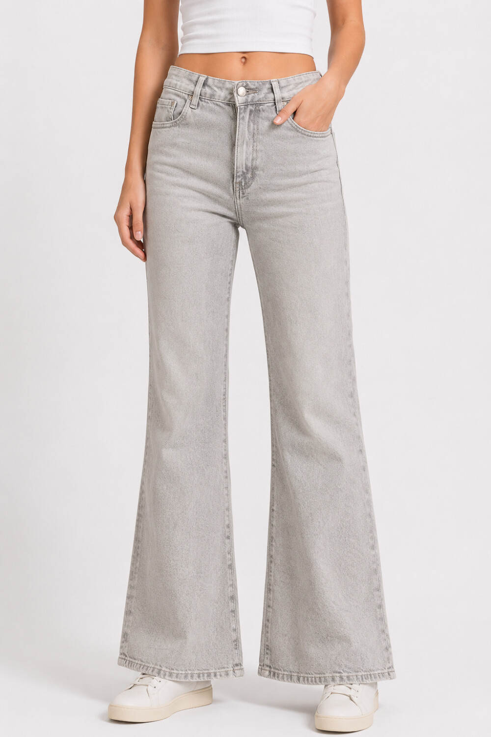 Pantalon Lozada Gris Claro