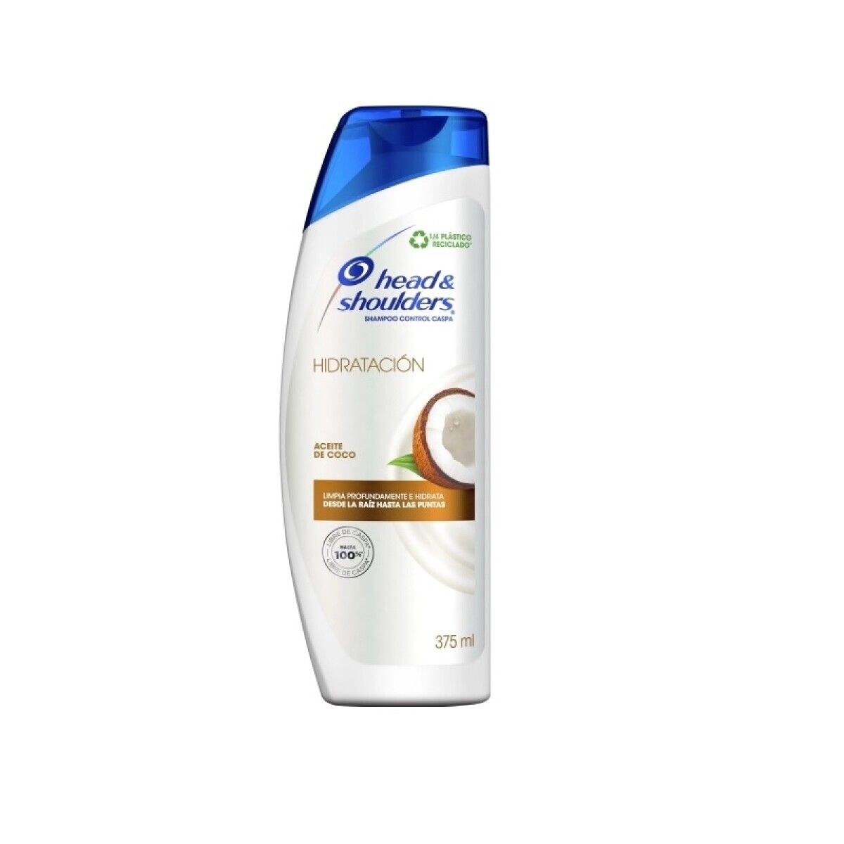 Shampoo Head & Shoulders Hidratación Aceite De Coco 375 ml 