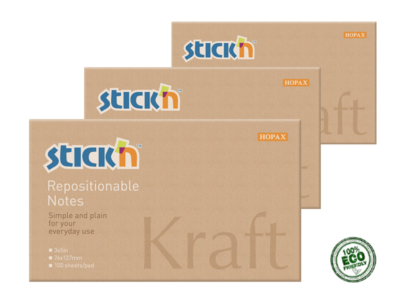 Notas adhesivas Stick'n kraft 
