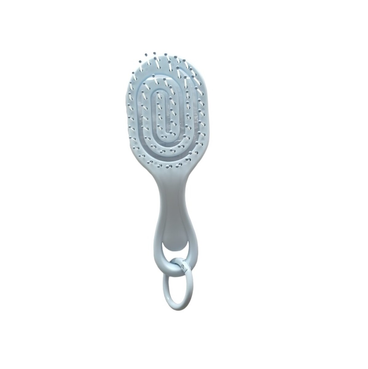 Cepillo de pelo mini - celeste 