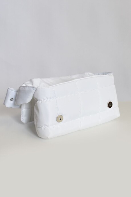 Cartera Puffy Blanco