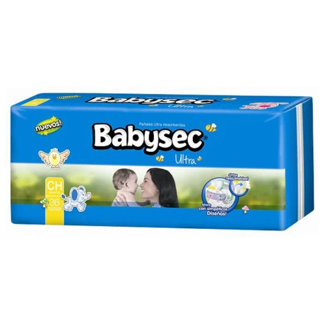 PAÑAL BABYSEC ULTRA CH X 36 (AZUL) PAÑAL BABYSEC ULTRA CH X 36 (AZUL)