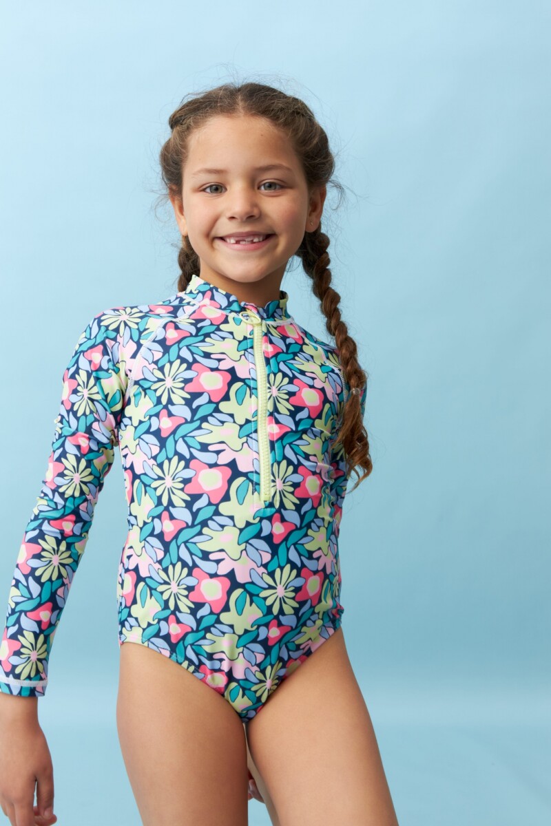 Traje de ba�o Gaby - Floral 