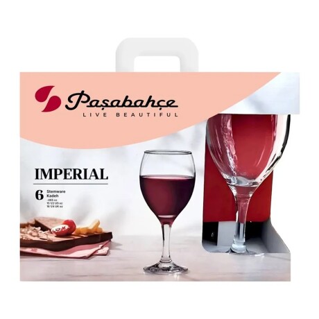 Set X6 Copas de Vino Imperial Pasabache 465CC 001