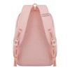 Mochila Trendy Urbana Dama Liviana Con Bolsillos Rosa