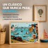Puzzle de Madera Top Bright Ciudad 100 Piezas con Base CELESTE
