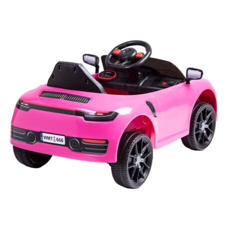 Auto a batería tipo Porsche Bebesit- ROSA Auto a batería tipo Porsche Bebesit- ROSA