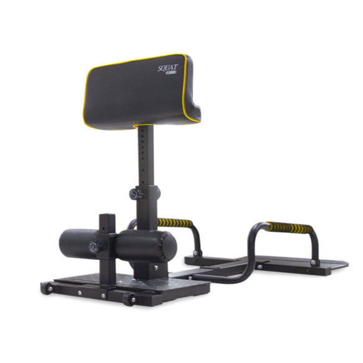 Banco multifuncion sentadillas y abdominales MS-500 - Amarillo 