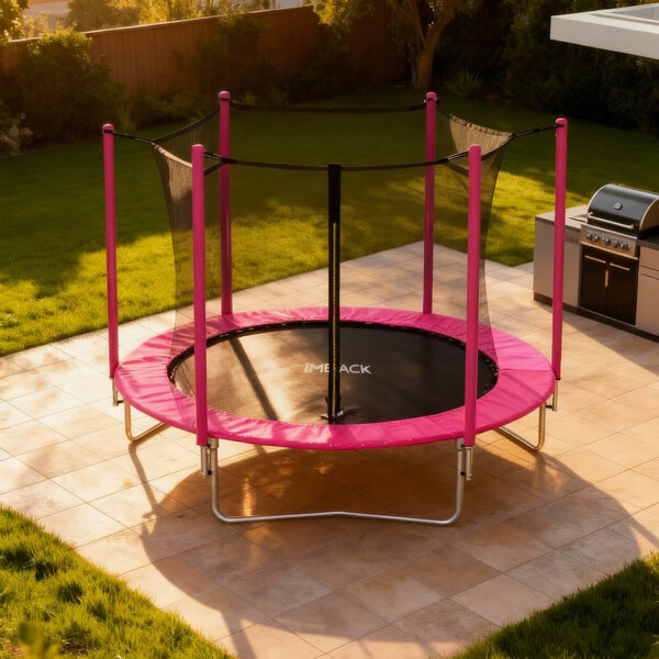 Cama Elastica 2.44 M Trampolin Saltarin Niños Adultos Grande Con Red Proteccion Imback Cama Elastica 2.44 M Trampolin Saltarin Niños Adultos Grande Con Red Proteccion Imback