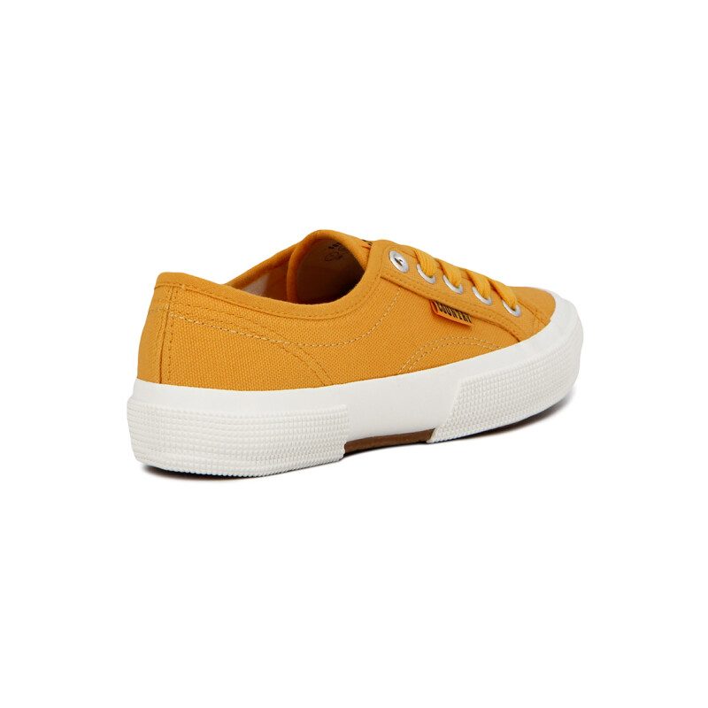 Country Long Beach Casual Mujer Acordonado - Mustard Mostaza