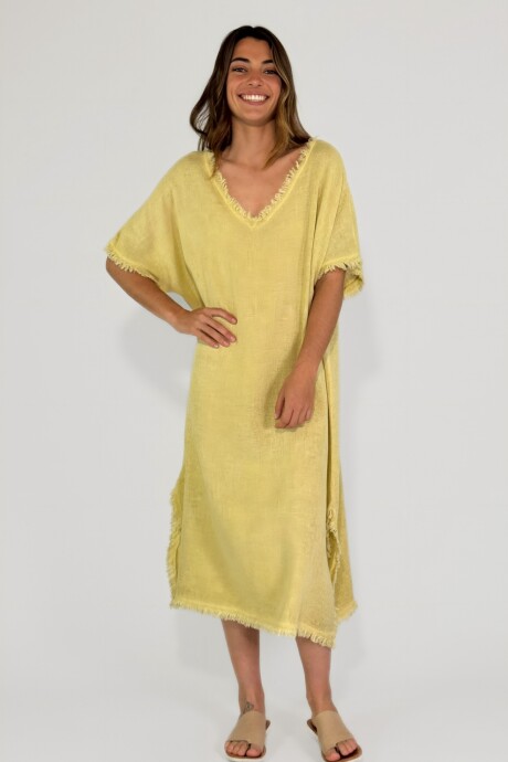 VESTIDO MONTEFALCO Amarillo