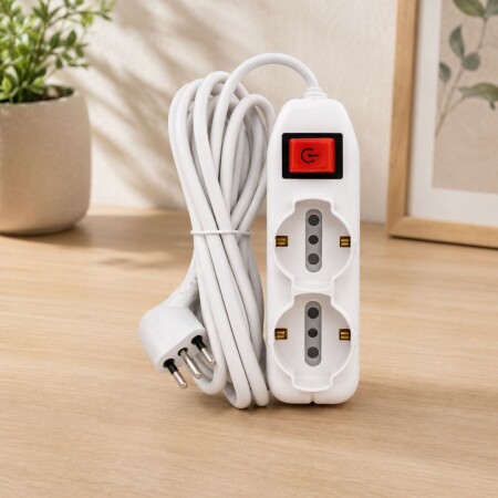 ALARGUE MULTIPLE 2 SCHUKO + 4 TRES EN LINEA 3 METROS VOLTA ALARGUE MULTIPLE 2 SCHUKO + 4 TRES EN LINEA 3 METROS VOLTA