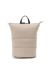 Mochila puffer Beige